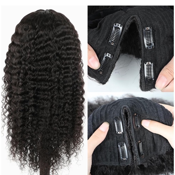 Vshow Deep Wave V Part Wig Human Hair, - Picture 3 of 6